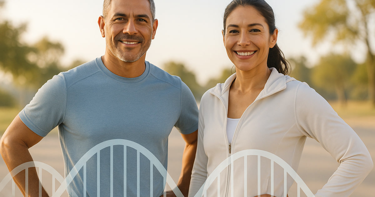 Pareja saludable · prevención y longevidad