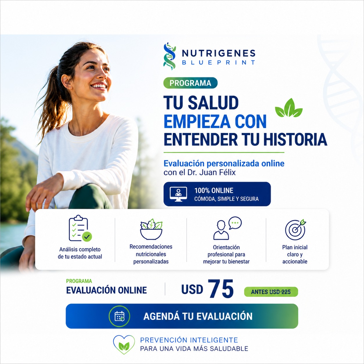 Programa Evaluación Online — Nutrigenes Blueprint